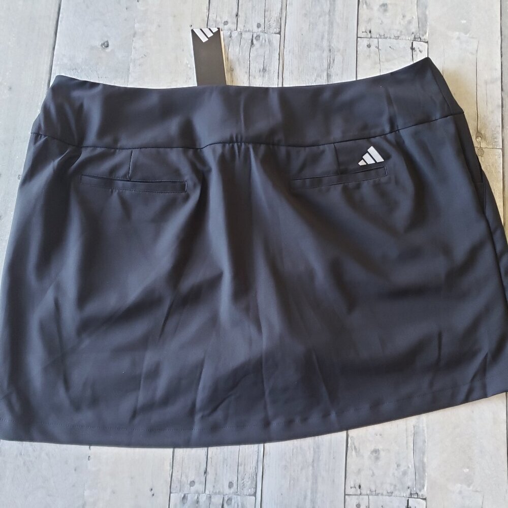 NWT - Adidas Women’s Pull On Golf Black Skort - Size XL - Picture 2 of 6